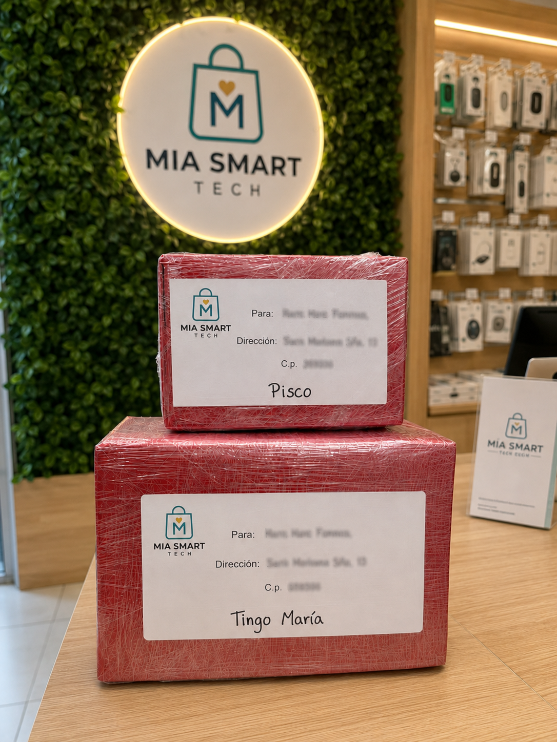 Envío real MIA SMART TECH